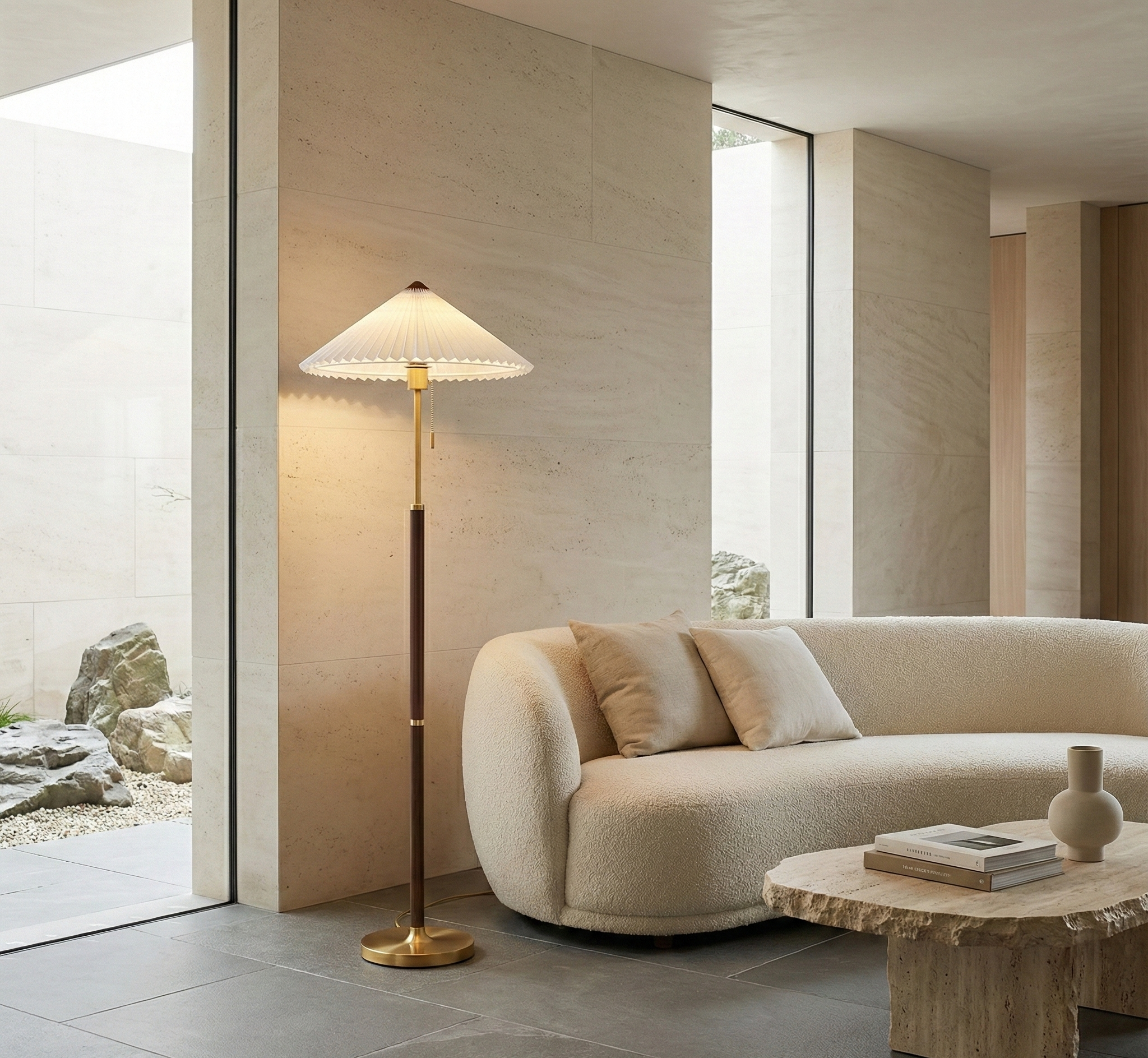 Minimalistisk Gulvlampe 