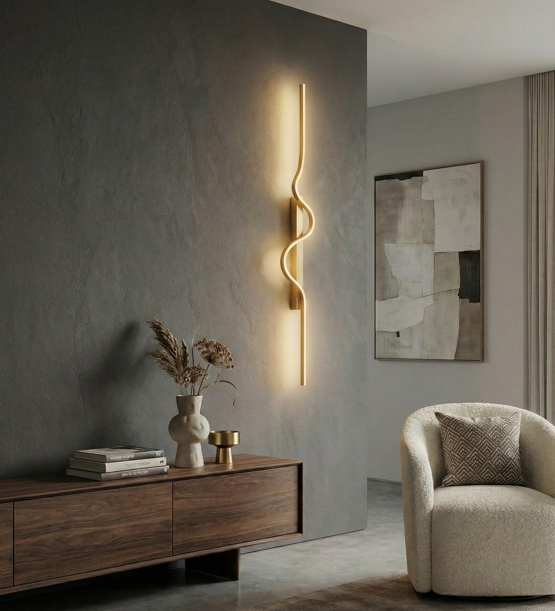 Aluminium stilfuld LED Lys