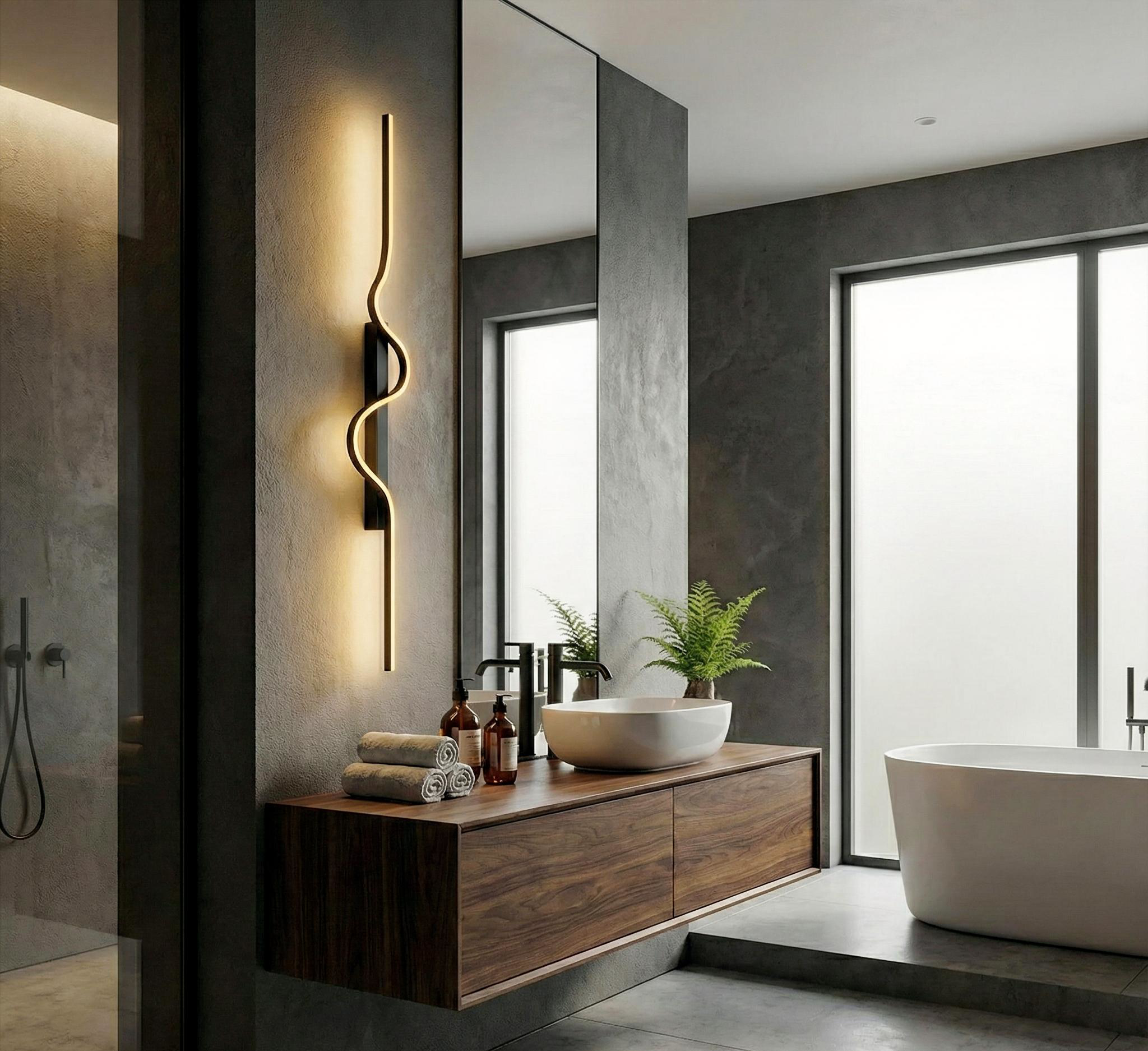 Aluminium stilfuld LED Lys