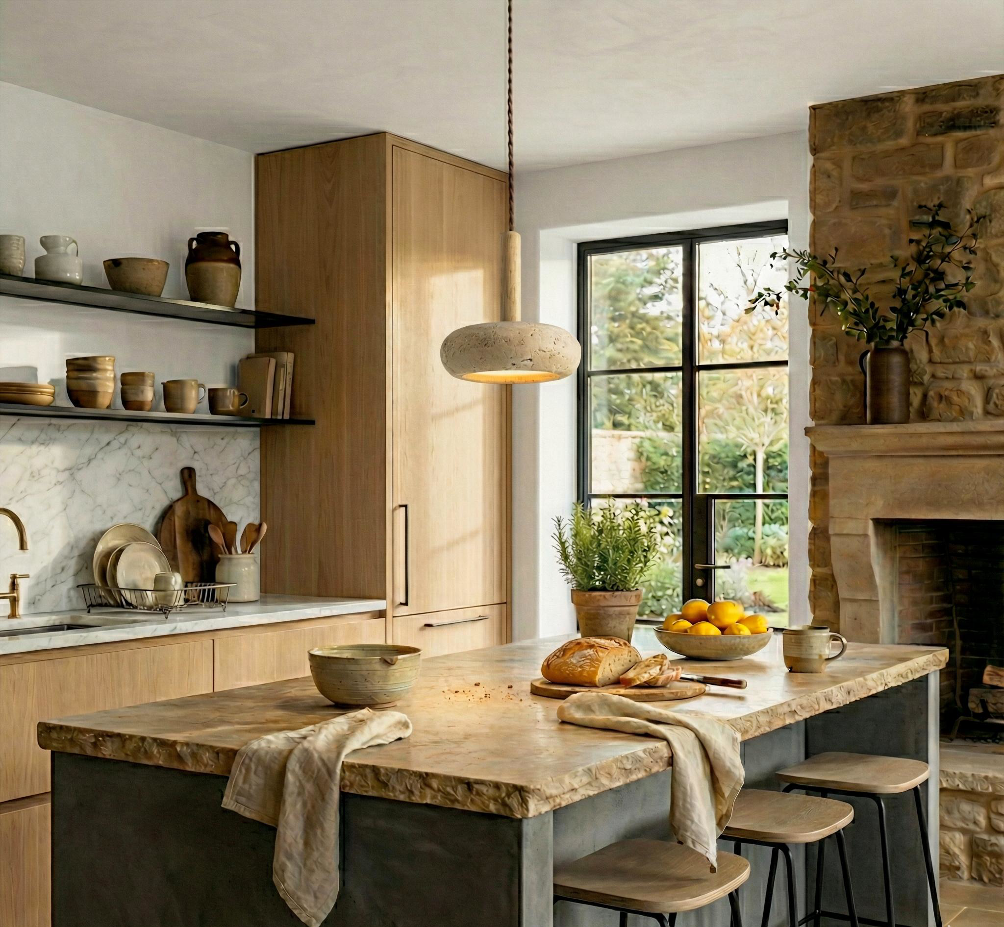 Wabi Sabi Japanese Pendant Light